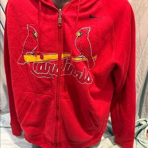 Nike Red Cardinals Full-Zip Hoodie